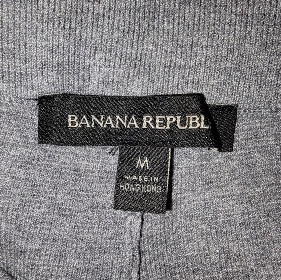 Banana Republic Knit Pants Size M Gray - Picture 5 of 11